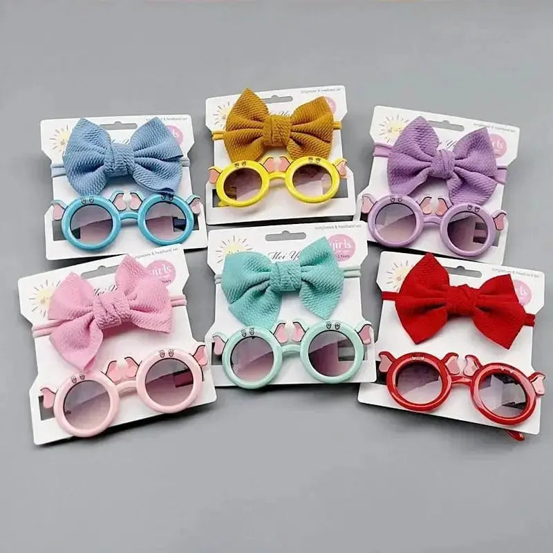 SUNGLASSES & HEADBAND SET SPARKLES