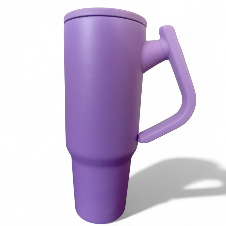 40'Oz TUMBLER FLIP-STRAW WITH MOVABLE HANDLE SpringBles