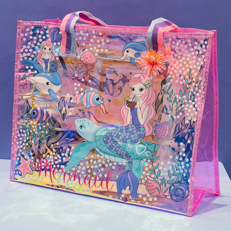 HOLOGRAPHIC TOTE BAG