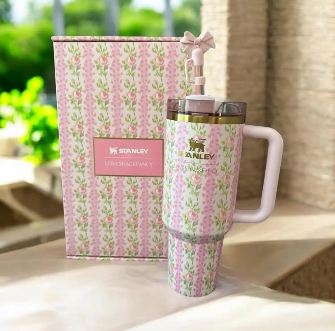 Stanley x LoveShackFancy Quencher SpringBles