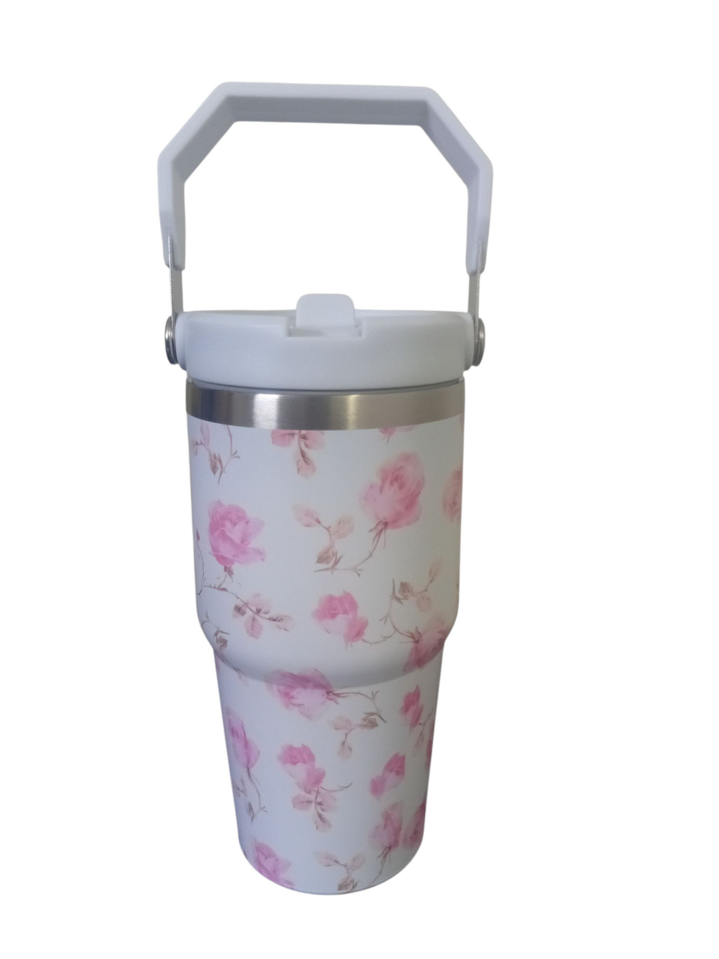 Floral Flipstraw Tumblers 20oz