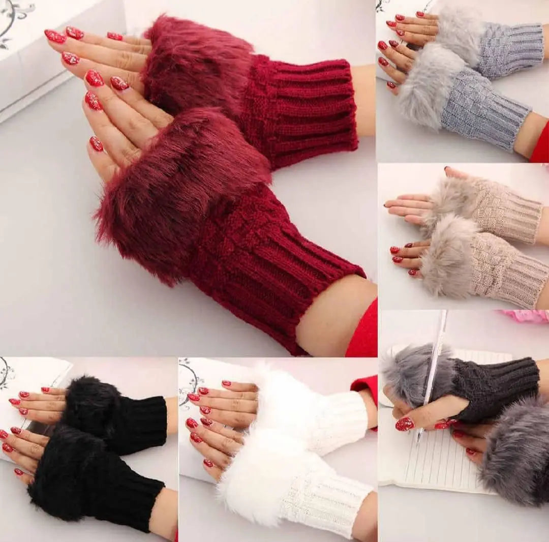 1x Winter Furr Gloves SpringBles