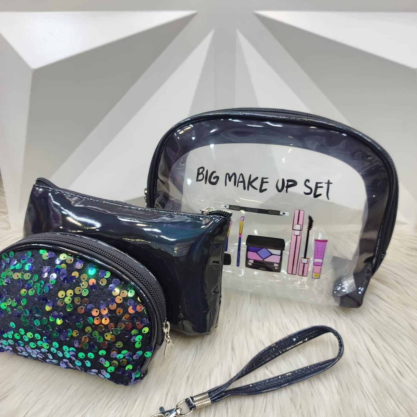 Makeup Pouches Set