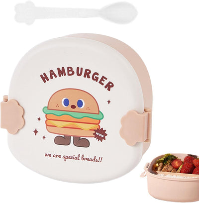 Cute Hamburger Lunchbox SpringBles