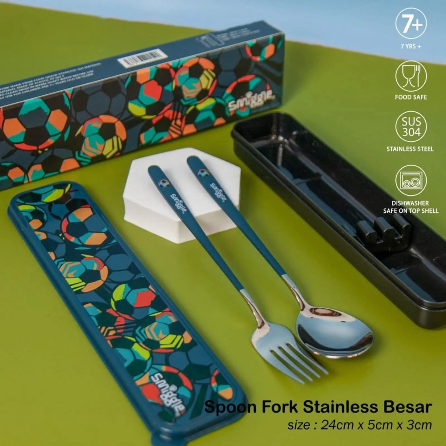 Smiggles Cutlery Set SpringBles