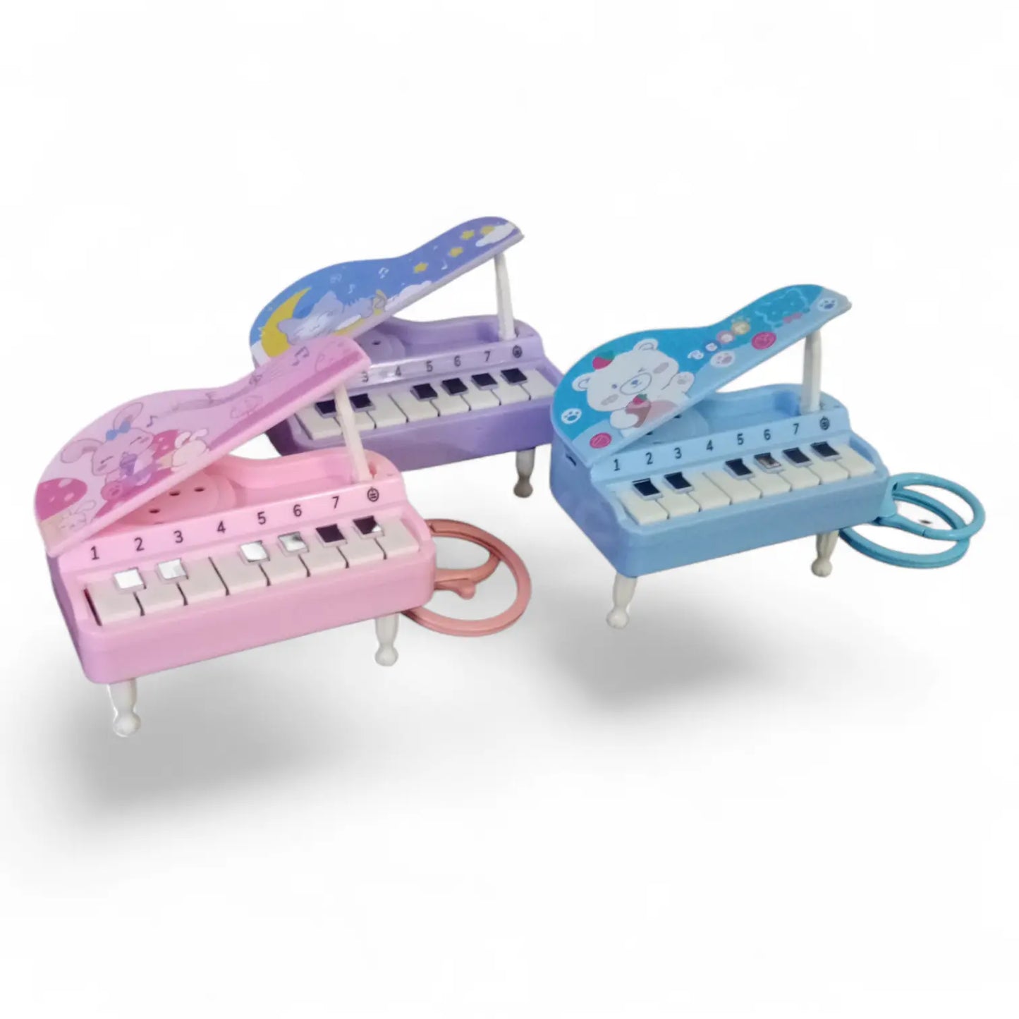 Musical Piano Keychain SpringBles