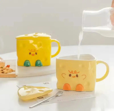 KAWAII CHEESE MUG SpringBles