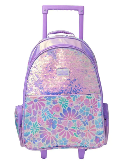 BLOOM TROLLEY BACKPACK WITH LIGHT UP WHEELS SpringBles