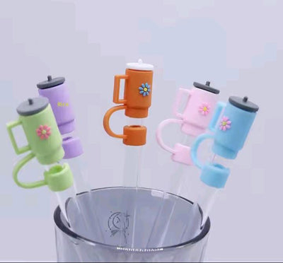 2X Straw Toppers SpringBles