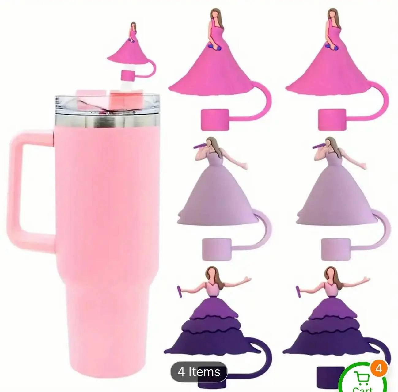 Barbie Straw Toppers