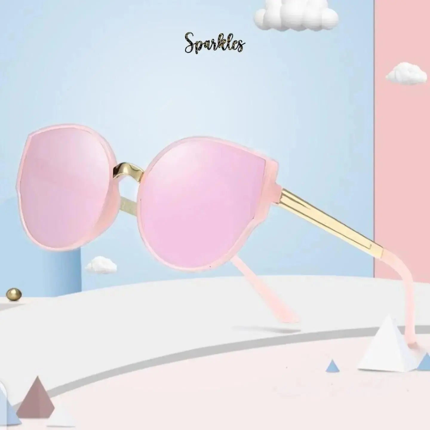 CAT-EYE RETRO SHADES SPARKLES