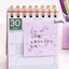 ADORABLE UNICORN STICKY NOTEPAD SPARKLES