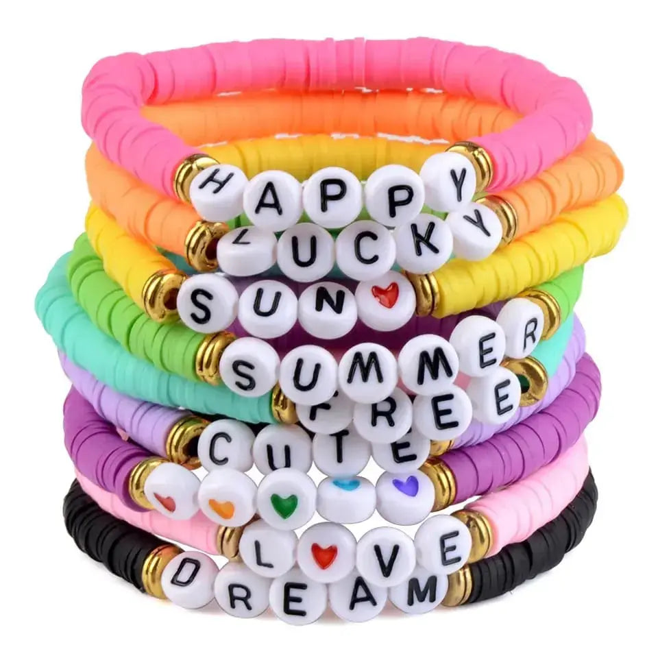 TRENDING "HAPPY" BRACELET SPARKLES