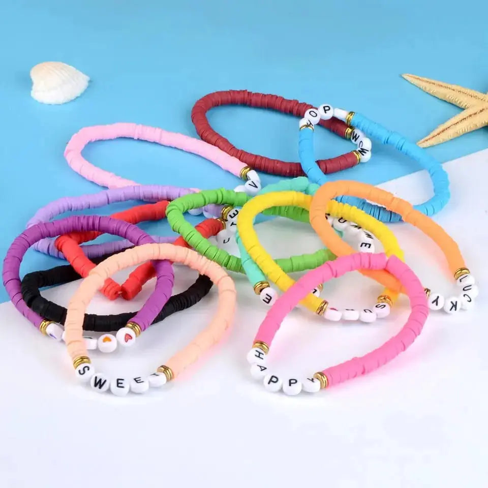TRENDING "HAPPY" BRACELET SPARKLES
