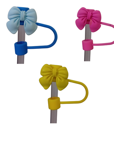 Bow Straw Toppers(Pack of 2) SpringBles