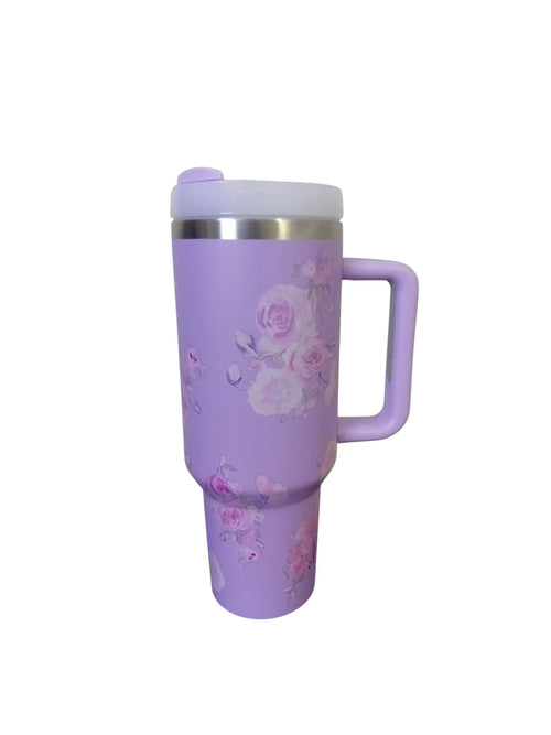 1x Floral 40 oz Tumblers