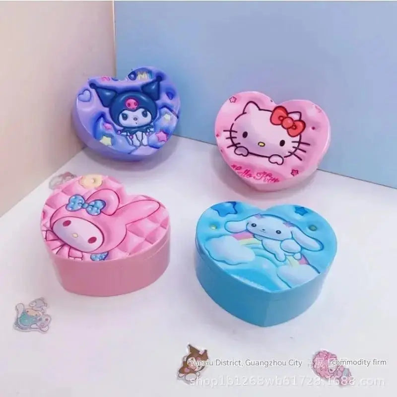 HEART SHAPED JEWELRY BOX - Sparkles