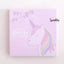 ADORABLE UNICORN STICKY NOTEPAD SPARKLES