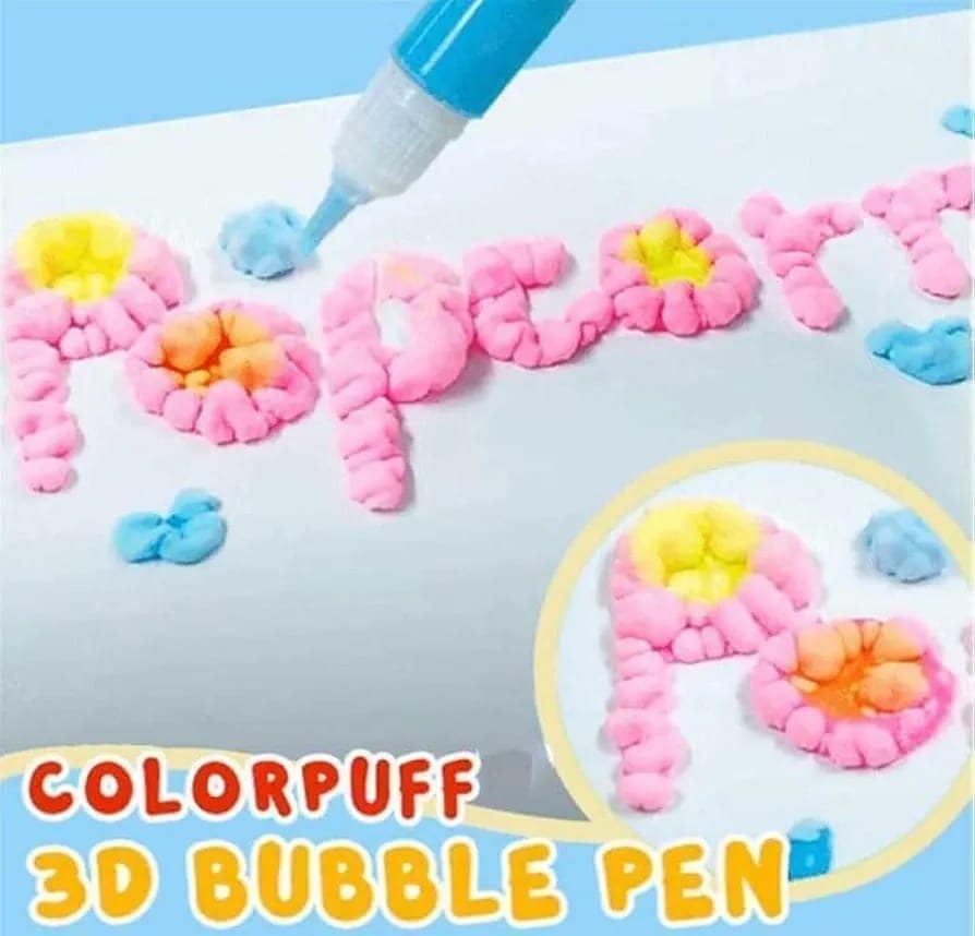 Popcorn style pen