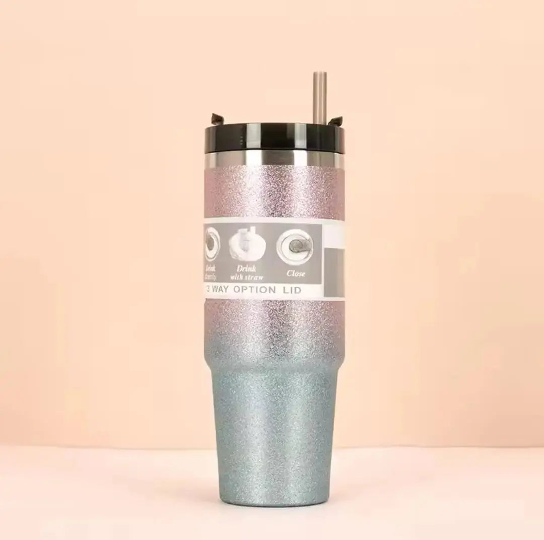 TRENDING GLITTERY TUMBLER SPARKLES