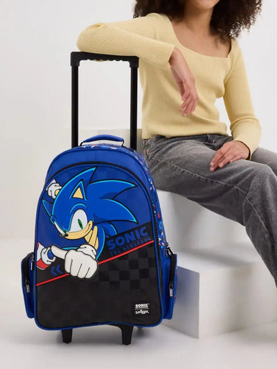 ORIGINAL SONIC TROLLEY BACKPACK WITH LIGHT UP WHEELS fashion classic