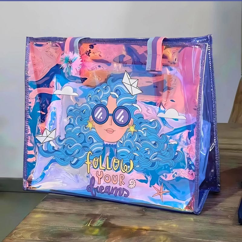 HOLOGRAPHIC TOTE BAG