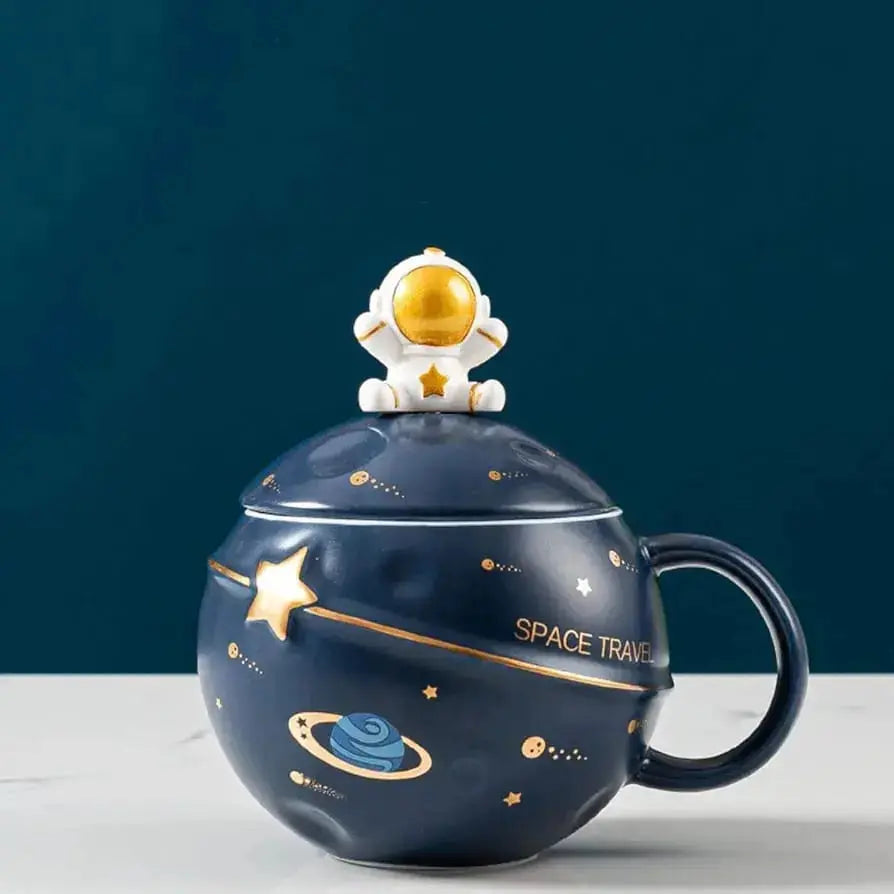 CERAMIC ASTRONAUT MUG SPARKLES