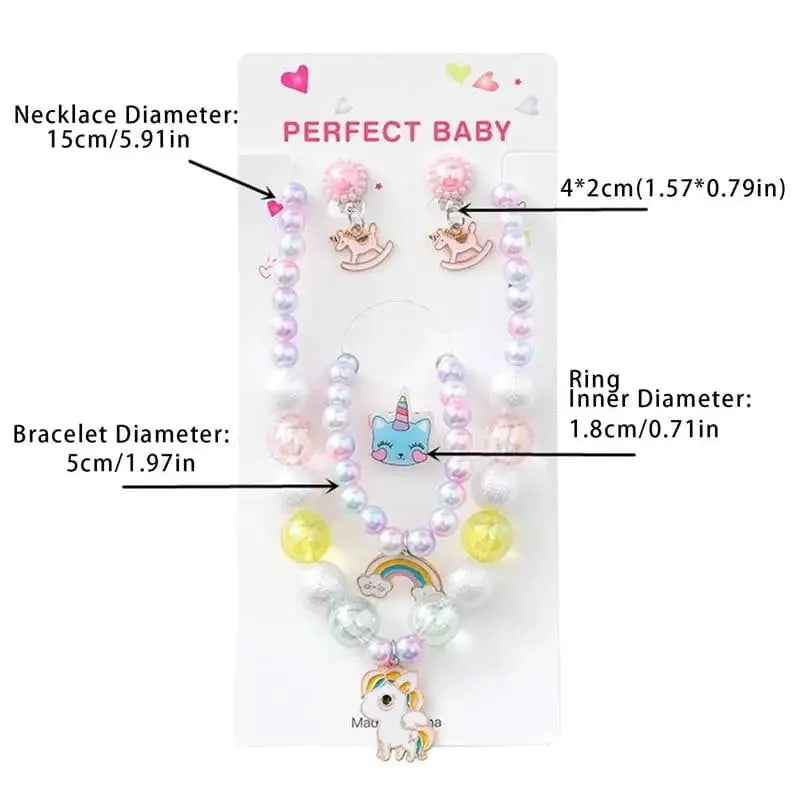 TRENDING UNICORN JEWELRY SET SPARKLES