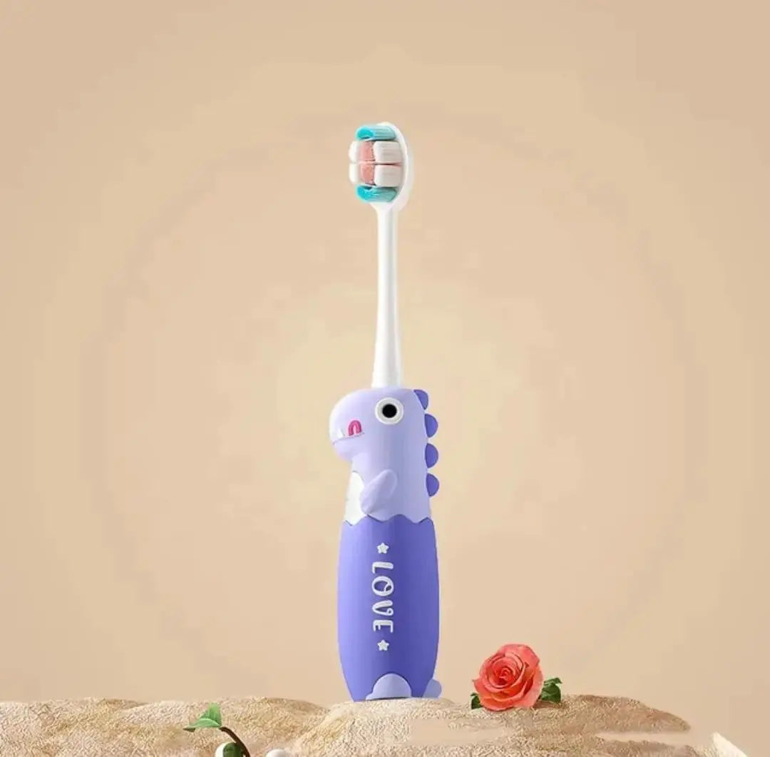 AESTHETIC DINOSAUR TOOTHBRUSH SPARKLES