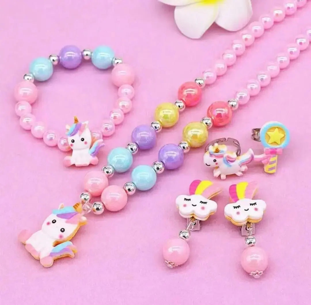 TRENDING UNICORN JEWELRY SET SPARKLES