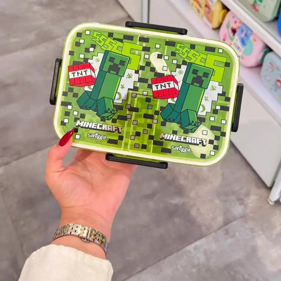 SMIGGLES MINECRAFT BOOST DUO LUNCH BOX FASHION CLASSIC