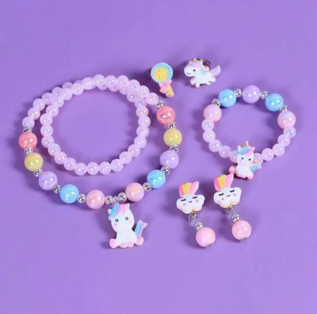 TRENDING UNICORN JEWELRY SET SPARKLES
