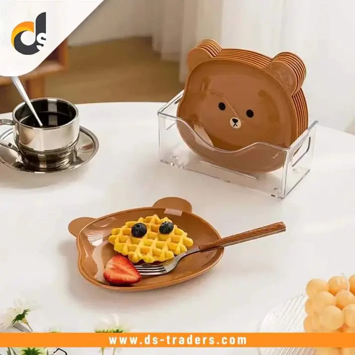 Bear Snack Plates