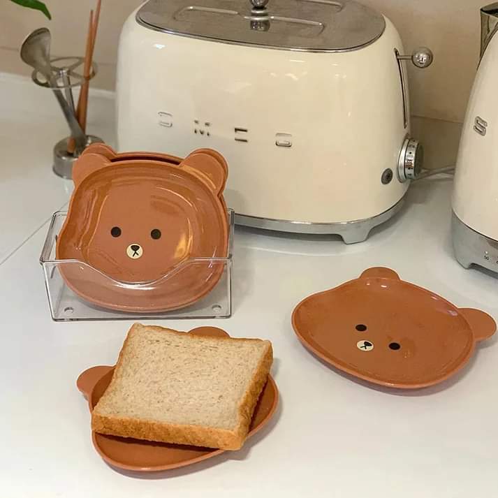 Bear Snack Plates