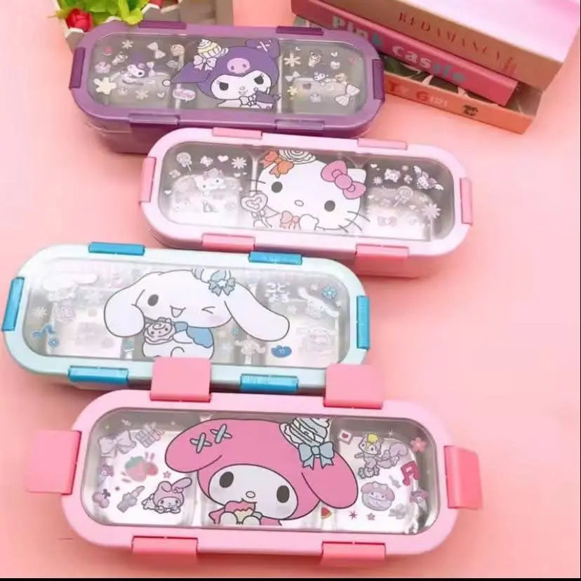 1 X Adorable Sanrio Lunch boxes SpringBles