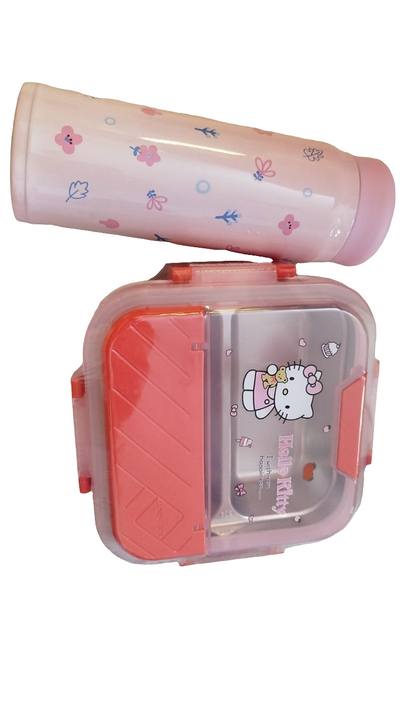 Hello Kitty Water Bottle - Lunch Box 