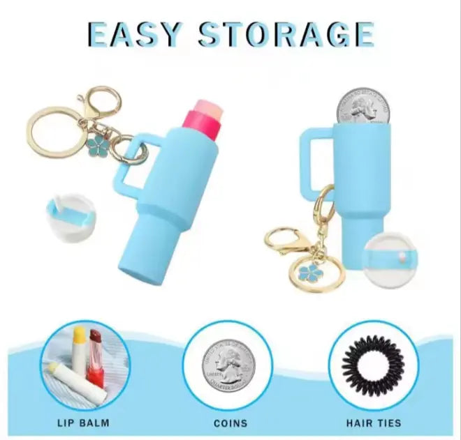 Mini Tumbler Keychains
