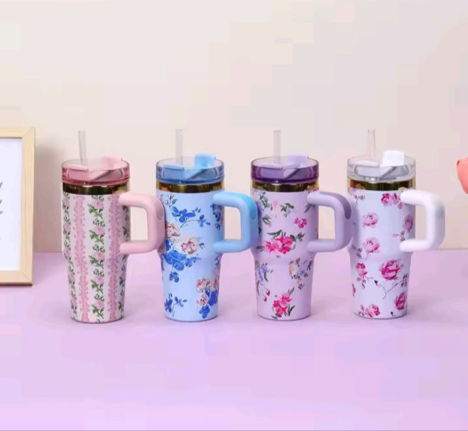 Floral Mini Tumblers 20 oz