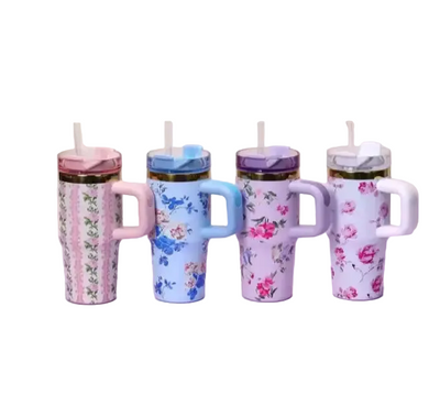 Floral Mini Tumblers 14 oz