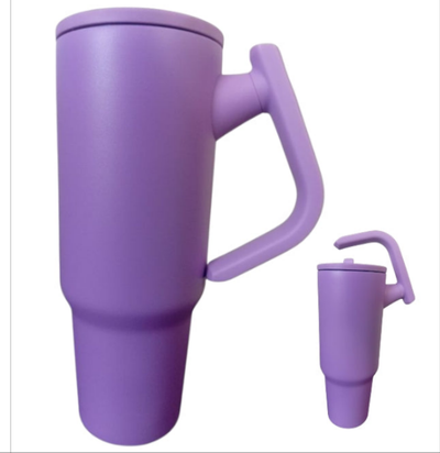 40'Oz TUMBLER FLIP-STRAW WITH MOVABLE HANDLE SpringBles