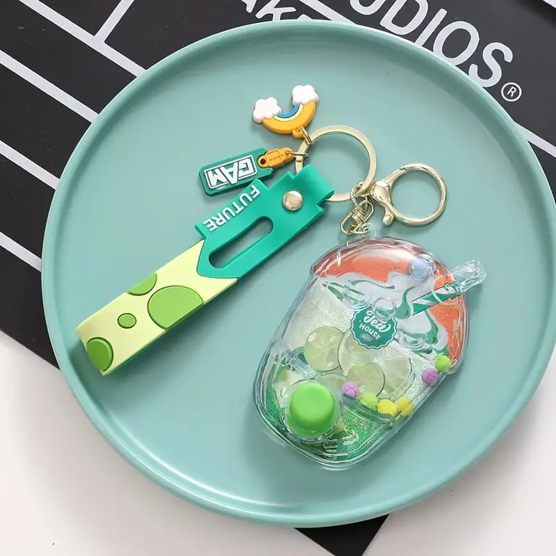 Acrylic Watery Keychains