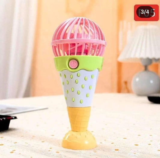 IceCream Shape Rechargeable fan