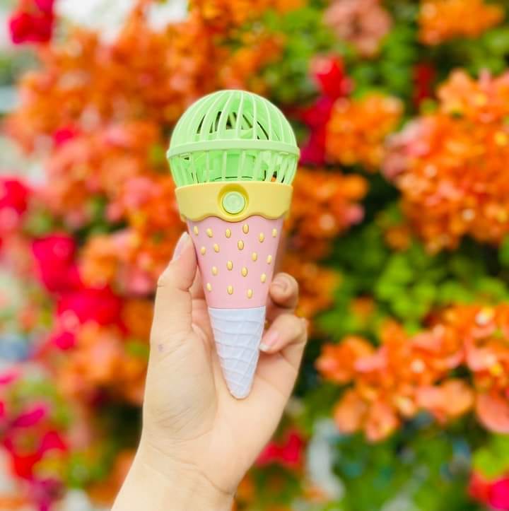 IceCream Shape Rechargeable Fan