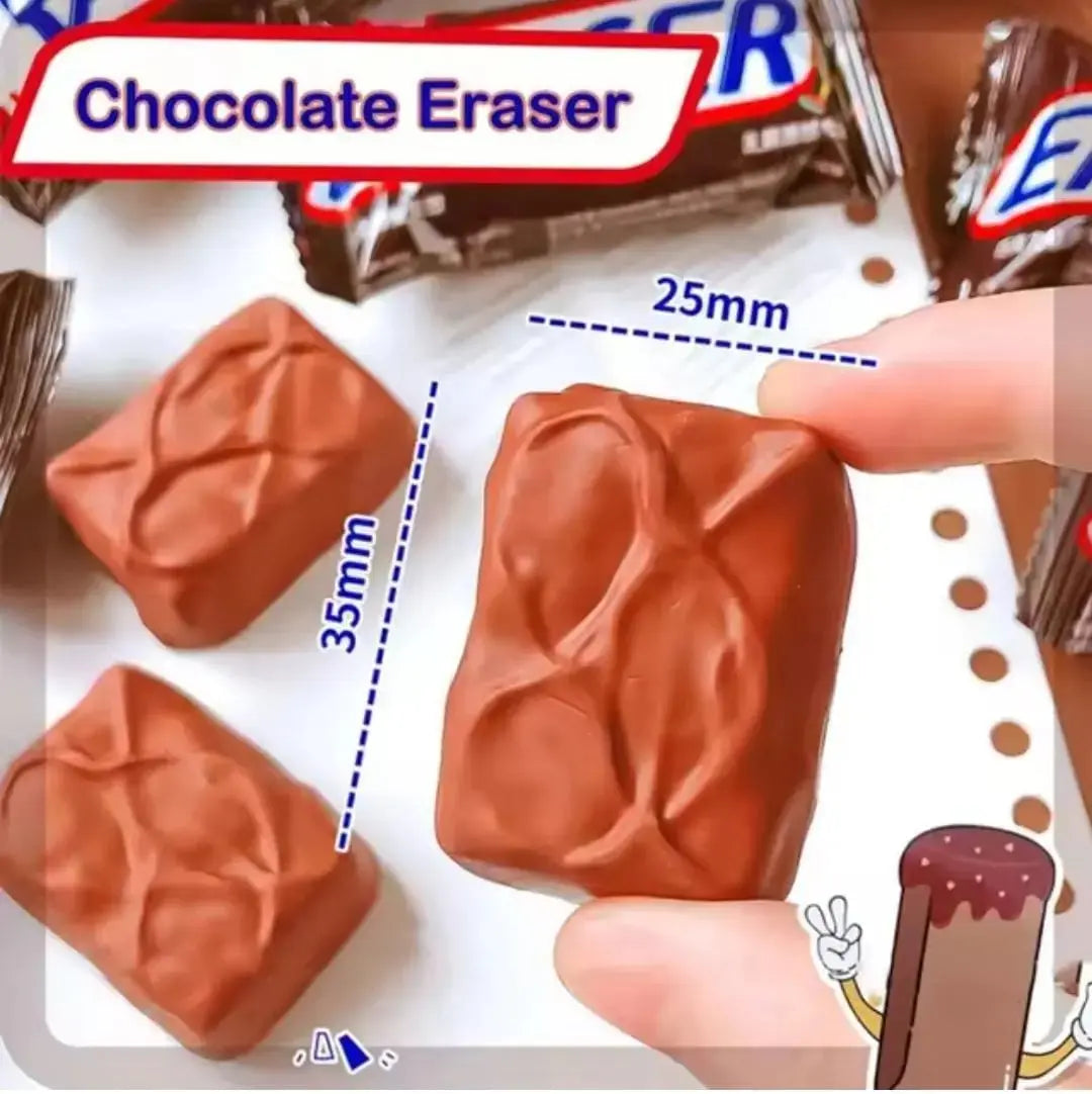 1 x Chocolate Eraser 