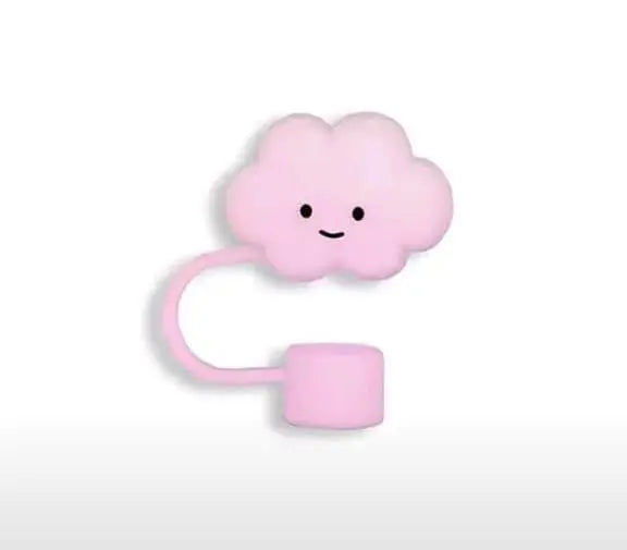 2x Cloud Straw Toppers SpringBles