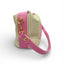 Min Min Woven Beige & Pink Handbag BLINKLES OFFICIAL