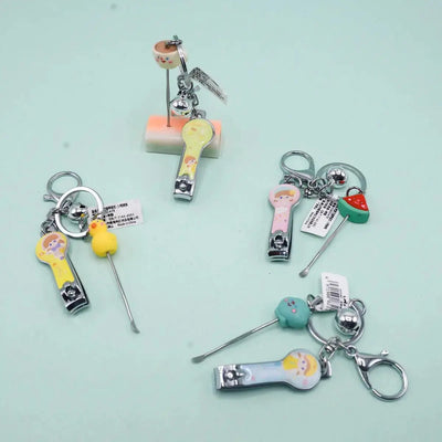CUTEST NAIL CLIPPER KEYCHAIN SPARKLES
