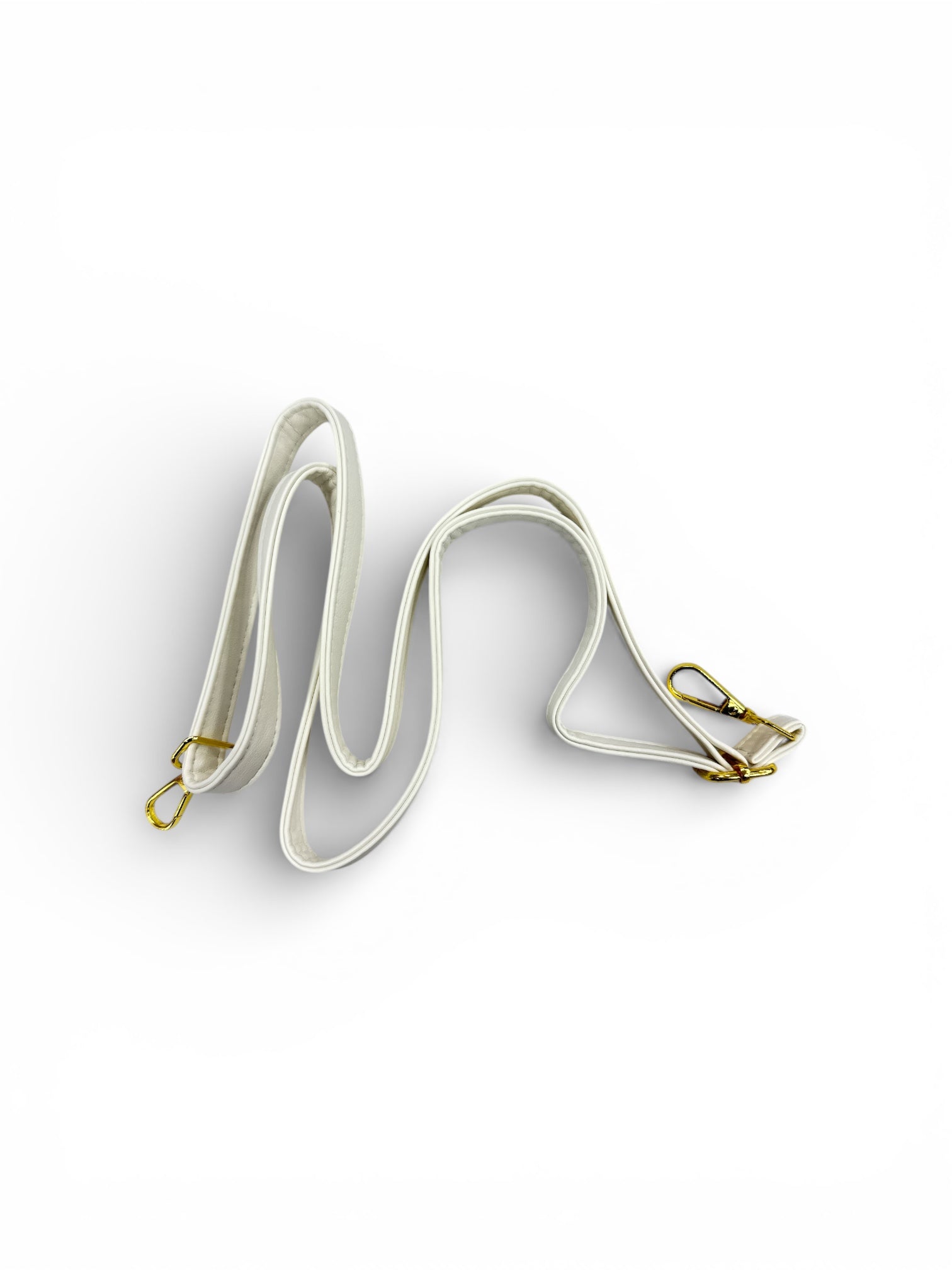 Elegant Check Pattern White Leather Handbag BLINKLES OFFICIAL