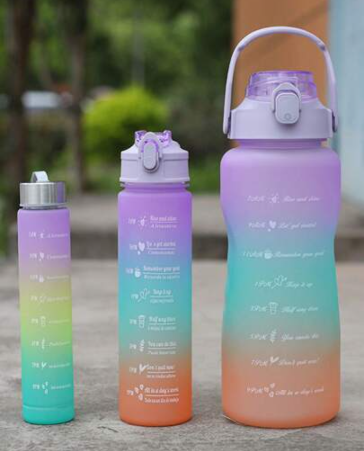 Motivational Water Bottles Set SpringBles