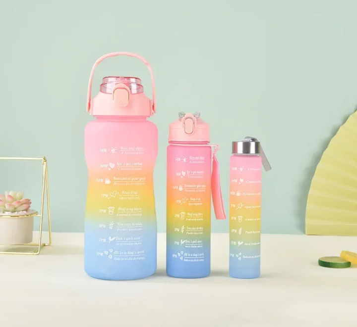 Motivational Water Bottles Set SpringBles